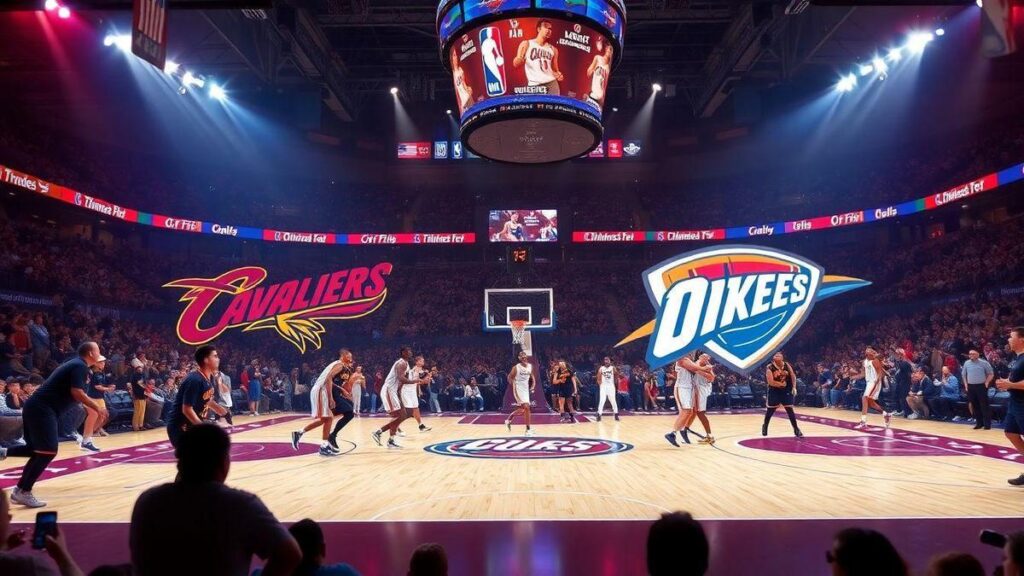 Cleveland Cavaliers e Oklahoma City Thunder se enfrentam hoje às 21h em Cleveland: o que saber?