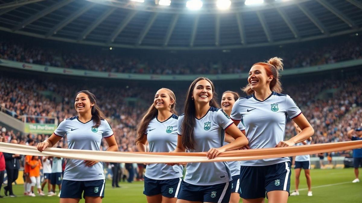 cruzeiro-revela-time-feminino-de--em-evento-para-torcedores