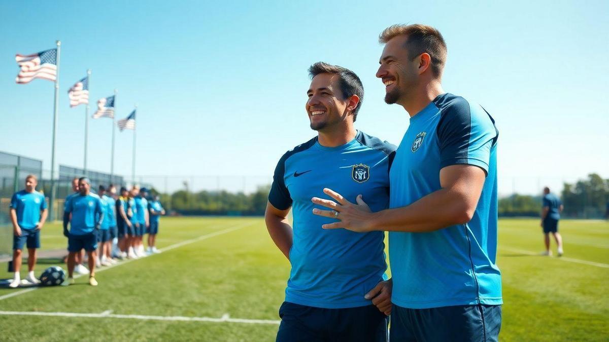 fagner-chega-aos-eua-para-pre-temporada-e-reencontra-cassio-em-clima-de-brincadeira