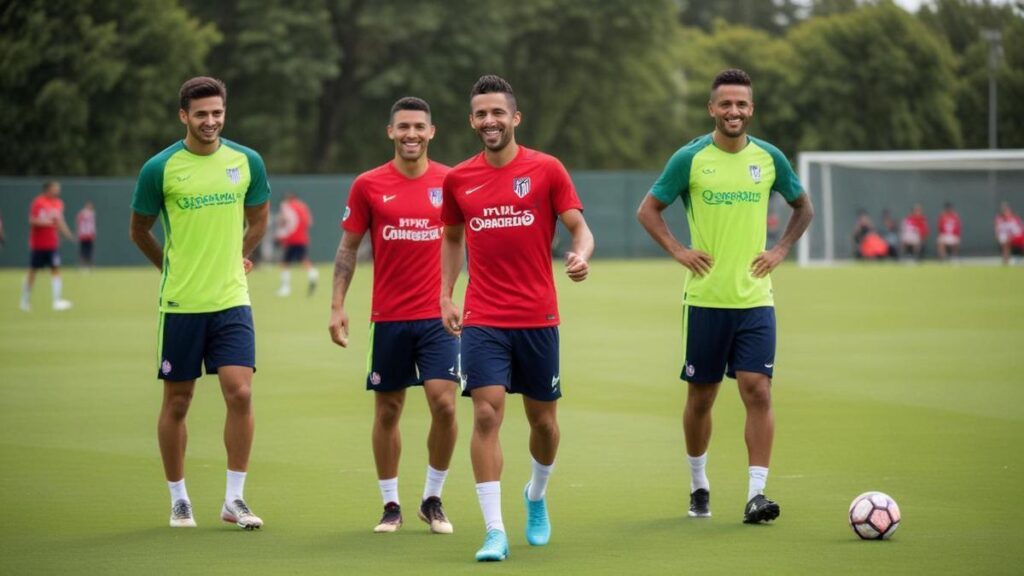 vindas a Júnior Santos e Cuello no Atlético