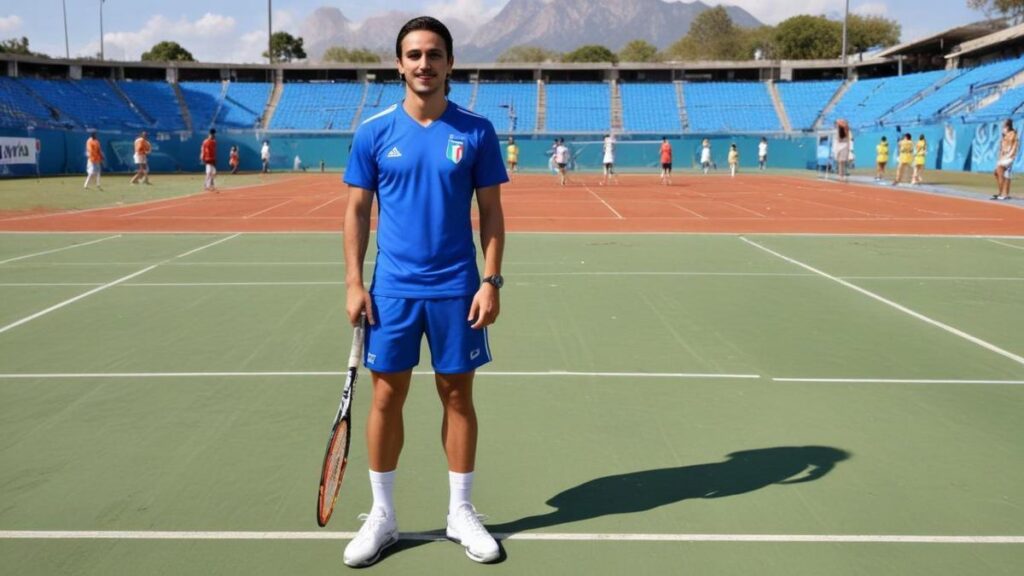 Lorenzo Sonego se prepara para enfrentar o brasileiro João Fonseca no