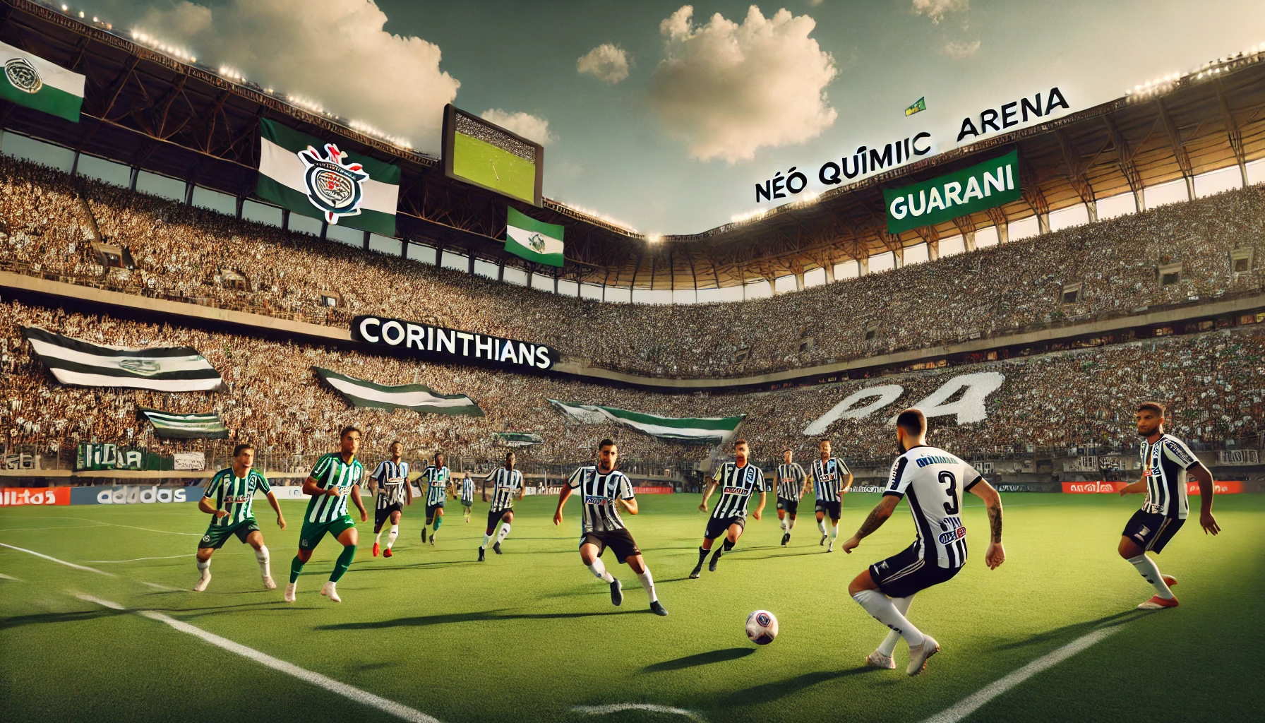 Corinthians Enfrenta Guarani no Confronto Decisivo na Neo Química Arena