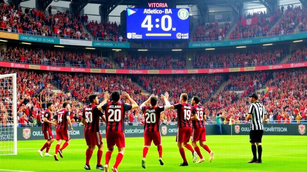 Vitória vence Atlético-BA por 4 a 0 e avançam para a Copa do Brasil 2026: o que saber?