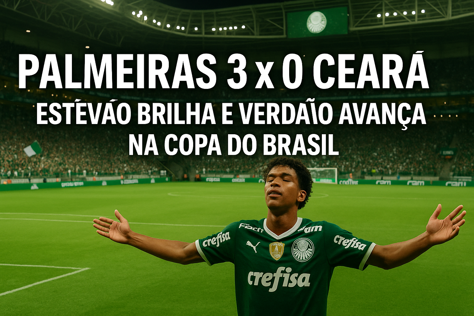 Palmeiras 3 x 0 Ceará: 5 razões para o domínio total do Verdão na Copa do Brasil