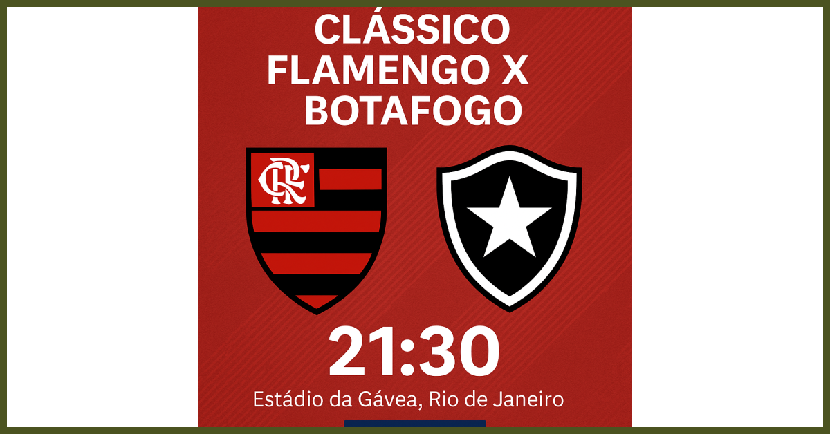 O que esperar do clássico Flamengo x Botafogo em noite decisiva no Rio de Janeiro?
