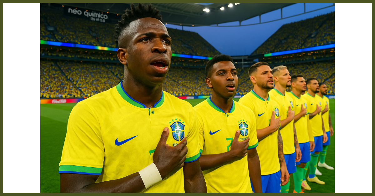 Brasil x Paraguai pelas Eliminatórias da Copa 2026 na Neo Química Arena.