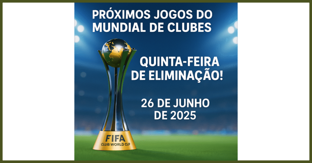 7 pontos sobre Mundial de Clubes: Quinta-feira de Gigantes em Campo!: o que saber?