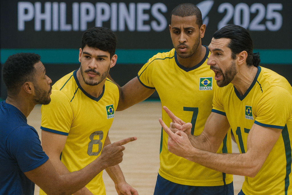 7 pontos: Brasil eliminado do Mundial de vôlei masculino — por quê e o que muda?