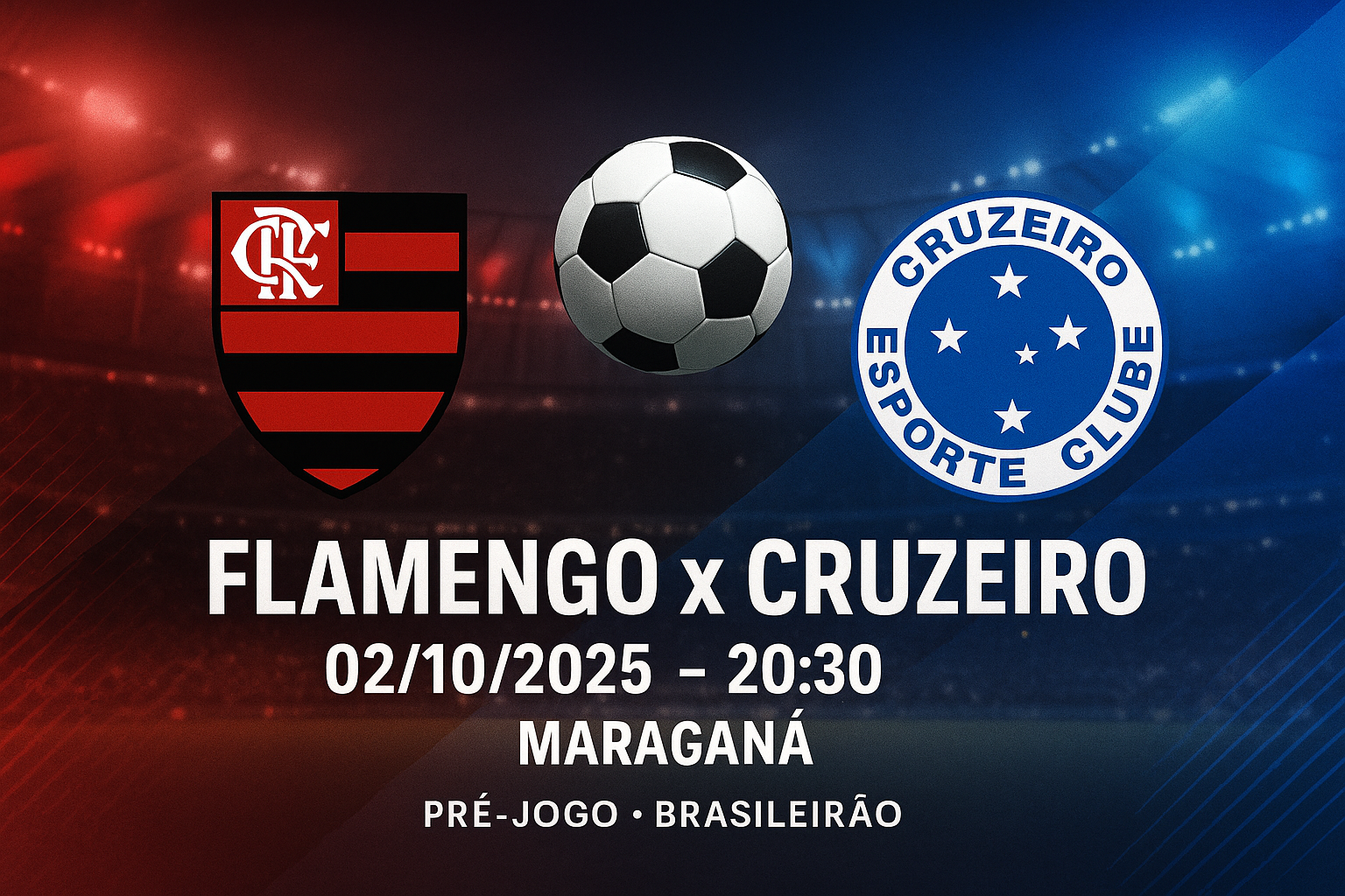 Flamengo x Cruzeiro 02/10/2025: quem leva a melhor no Maracanã?
