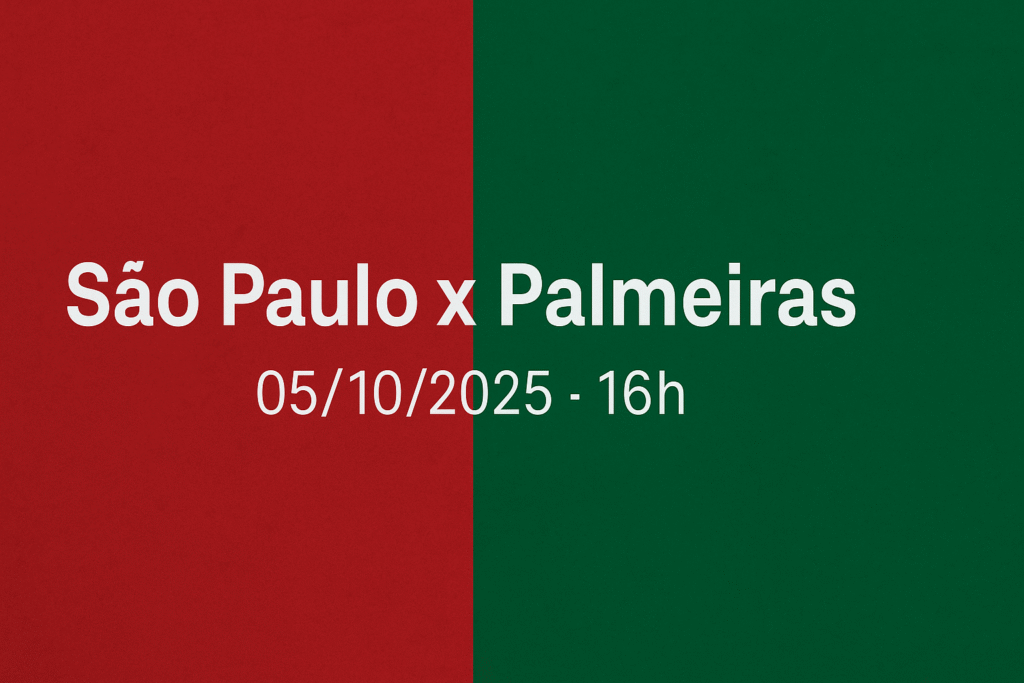 São Paulo x Palmeiras: horário, onde assistir, prováveis escalações, desfalques e o que vale no Brasileirão 2025