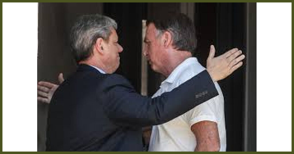 Bolsonaro dá aval a Tarcísio para 2026 com Michelle como vice?