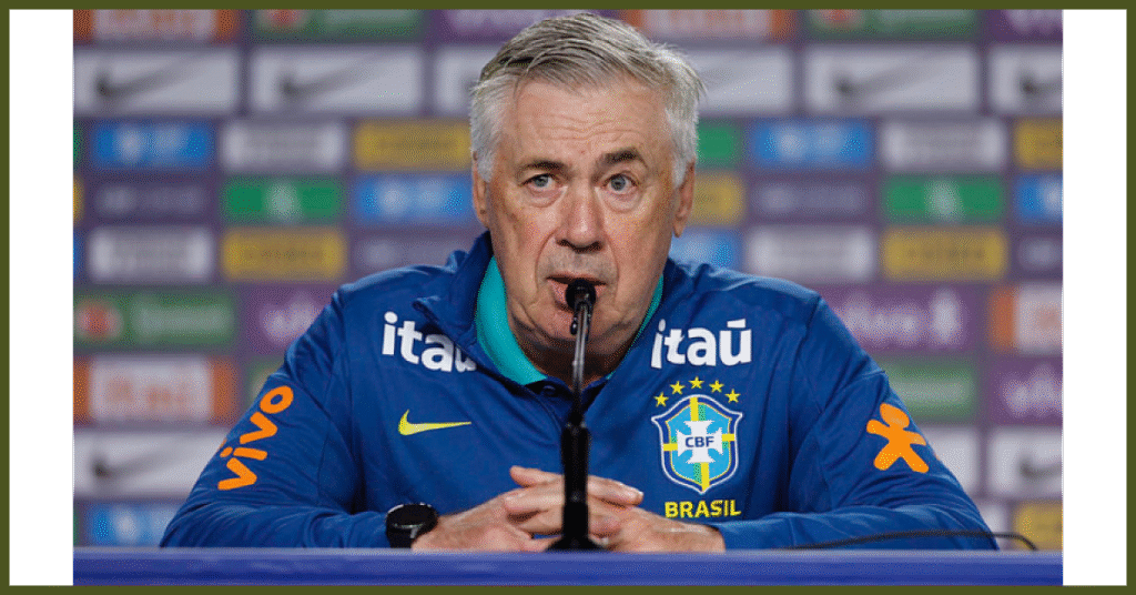 Por que “Ancelotti convocou 2 do Brasileirão” — e por que Hugo Souza será titular?