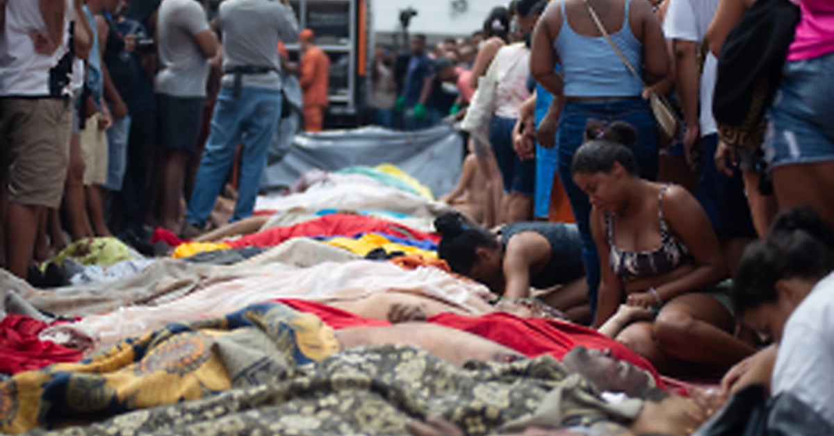 Após 64 corpos levados à Praça São Lucas, balanço da megaoperação no Rio pode superar 120 mortos