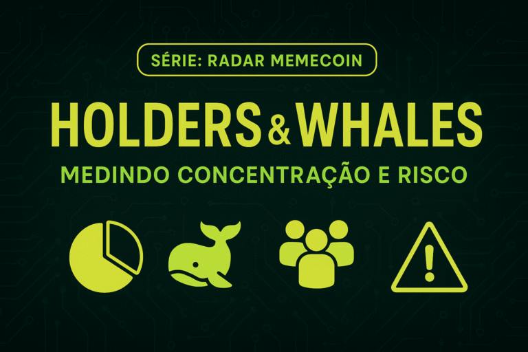 análise de holders e whales: o que muda agora