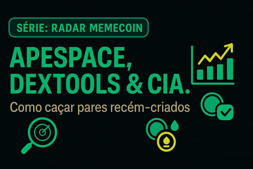 05. ApeSpace, DexTools & cia.: como caçar pares recém-criados: o que saber?