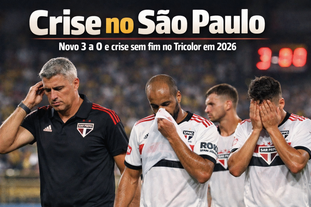Crise no São Paulo: 5 sinais de que 2026 começou como 2025?