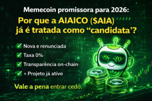 Memecoin promissora para 2026: por que a AIAICO ($AIA) já é tratada como “candidata” por quem busca entrar cedo