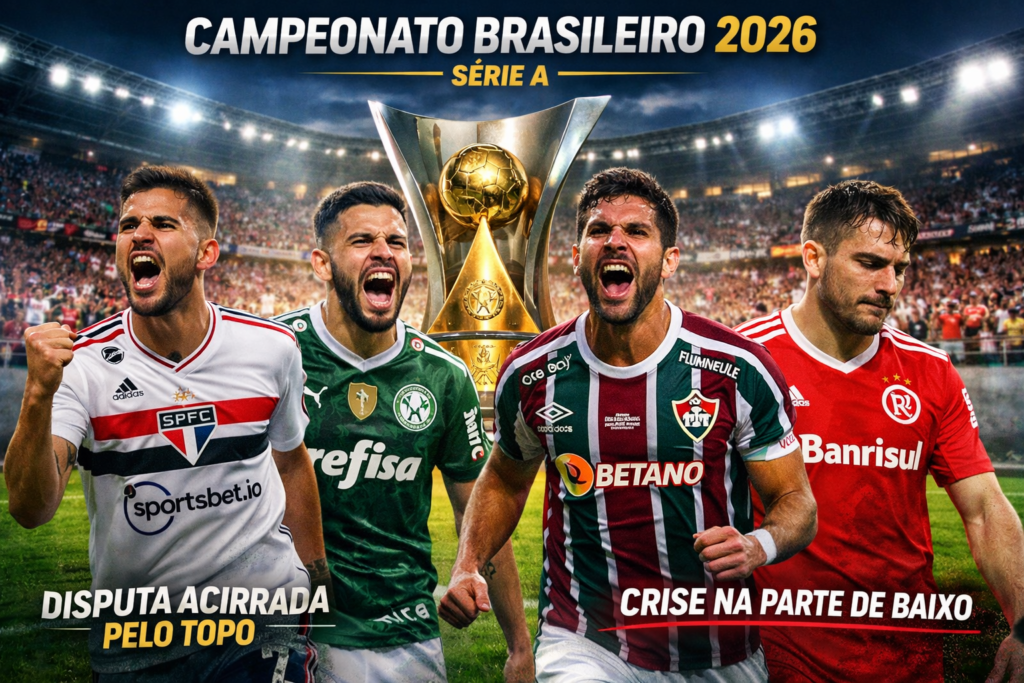 São Paulo arranca na frente, Palmeiras e Fluminense perseguem e Brasileirão 2026 já mostra surpresas: o que saber?