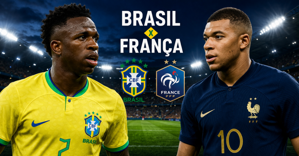 Teste de fogo para Ancelotti: Brasil encara a França em duelo que pode mexer com a Copa