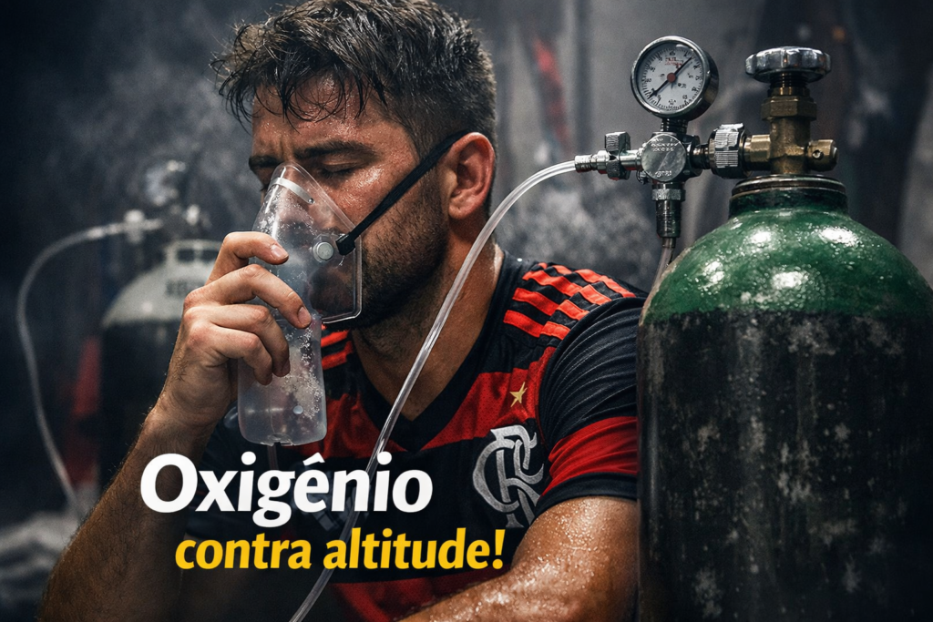Flamengo vence altitude em Cusco, mas recorre a oxigênio no vestiário