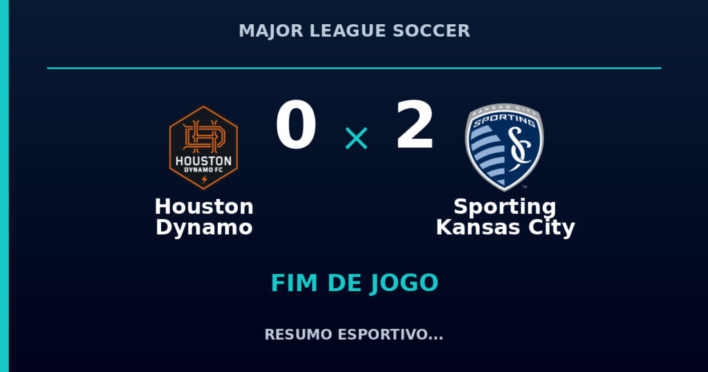 Sporting Kansas City vence Houston Dynamo por 2 a 0