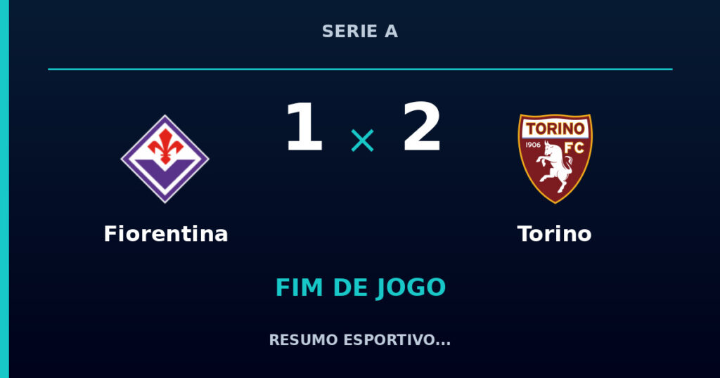 Fiorentina 1 x 2 Torino: resumo e números da partida