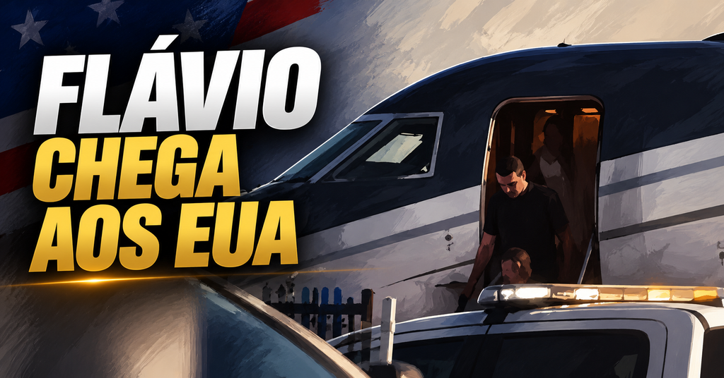 Flávio Bolsonaro chega aos Estados Unidos após deixar o Brasil e contrariar ordem do STF