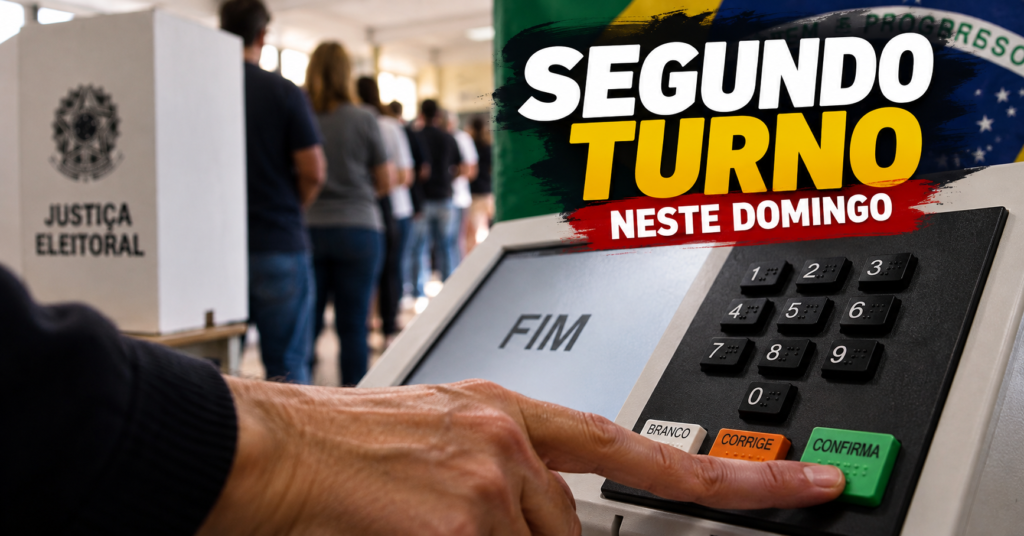 Segundo turno começa às 6h em parte do Brasil; veja horários e cargos em disputa