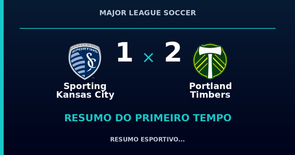 Sporting Kansas City 1 x 2 Portland Timbers: como foi o primeiro tempo
