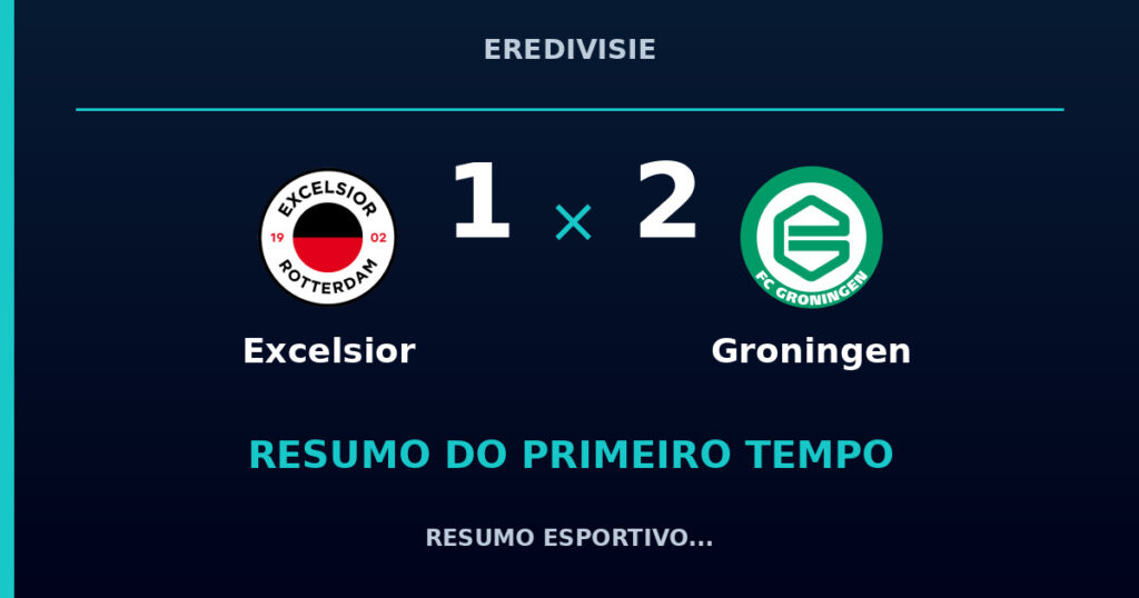 Excelsior 1 x 2 Groningen: como foi o primeiro tempo