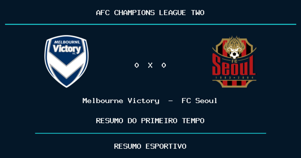 Melbourne Victory 3 x 0 FC Seoul: como foi o primeiro tempo