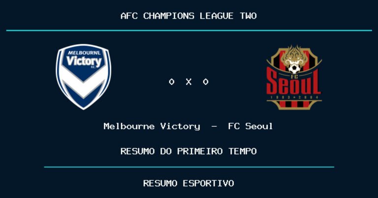 Melbourne Victory 3 x 0 FC Seoul: como foi o primeiro tempo