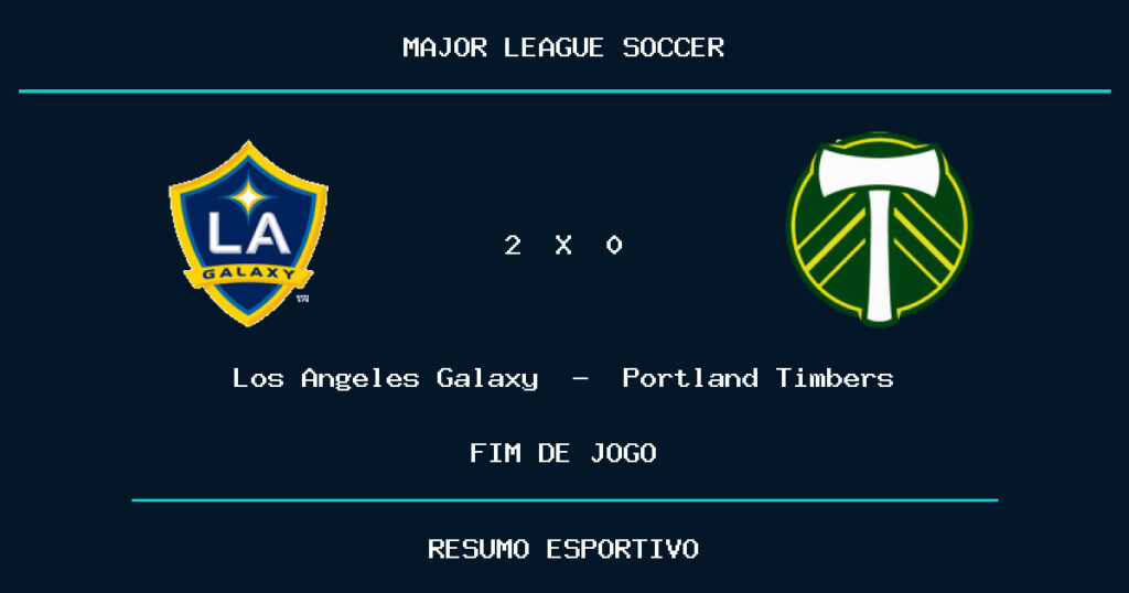 Los Angeles Galaxy vence Portland Timbers por 2 a 0