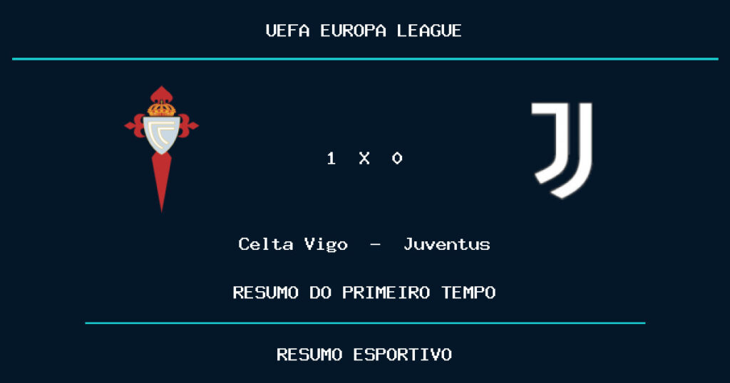 Celta Vigo 1 x 0 Juventus: como foi o primeiro tempo
