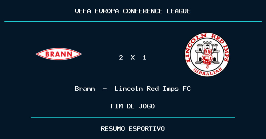 Brann reage e vence Lincoln Red Imps FC por 2 a 1