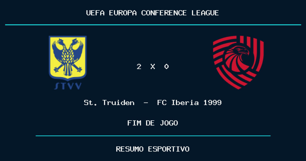 St. Truiden vence FC Iberia 1999 por 2 a 0