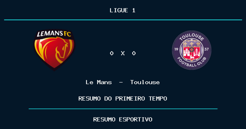 Le Mans 0 x 0 Toulouse: como foi o primeiro tempo
