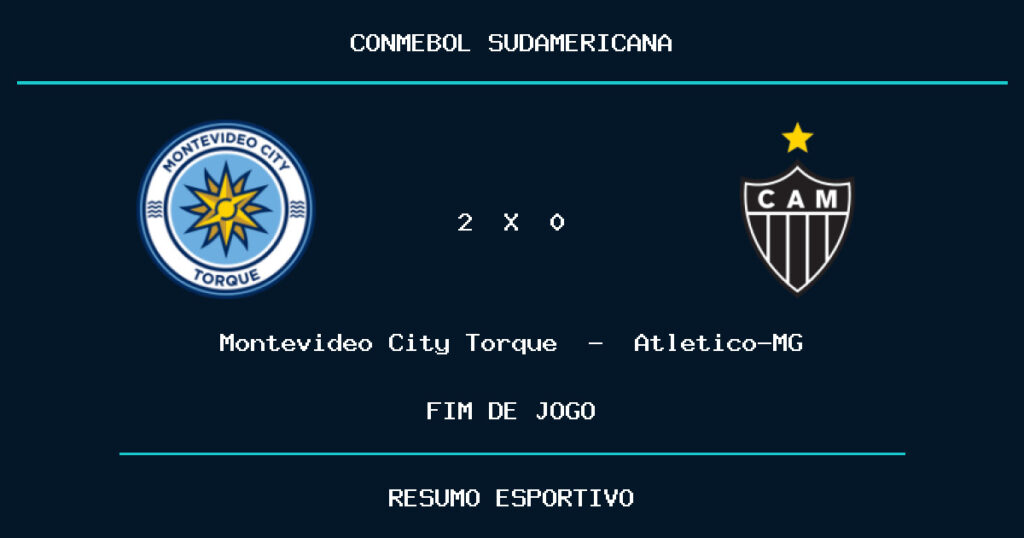 Montevideo City Torque vence Atletico-MG por 2 a 0