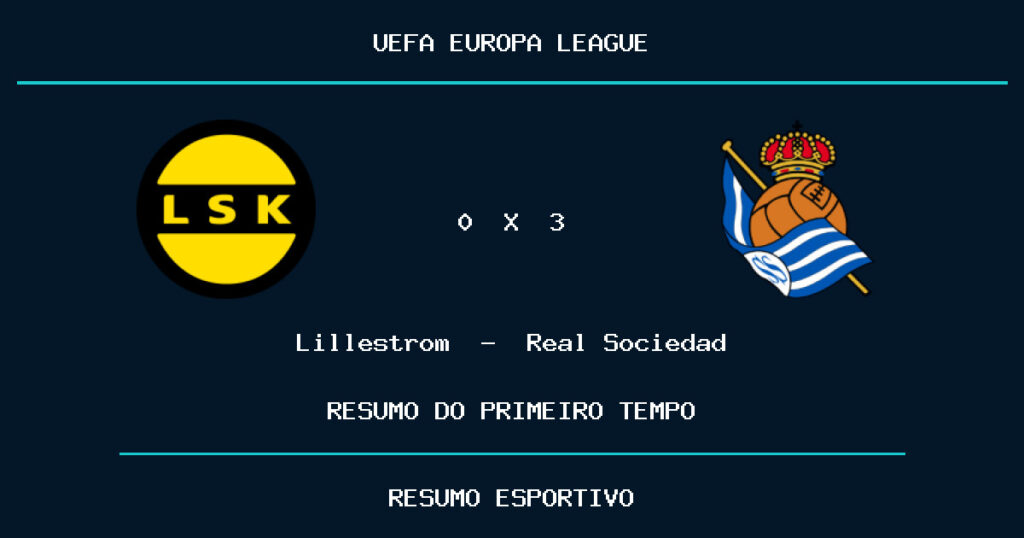 Lillestrom 0 x 3 Real Sociedad: como foi o primeiro tempo