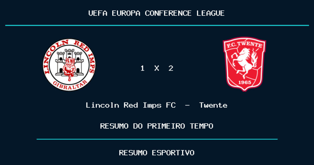 Lincoln Red Imps FC 1 x 2 Twente: como foi o primeiro tempo