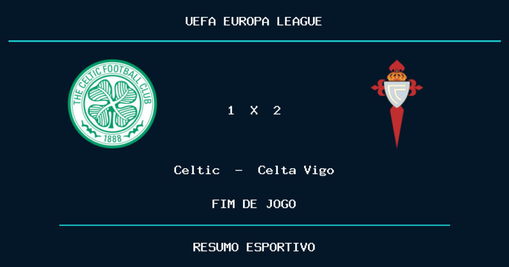 Celta Vigo reage e vence Celtic por 2 a 1