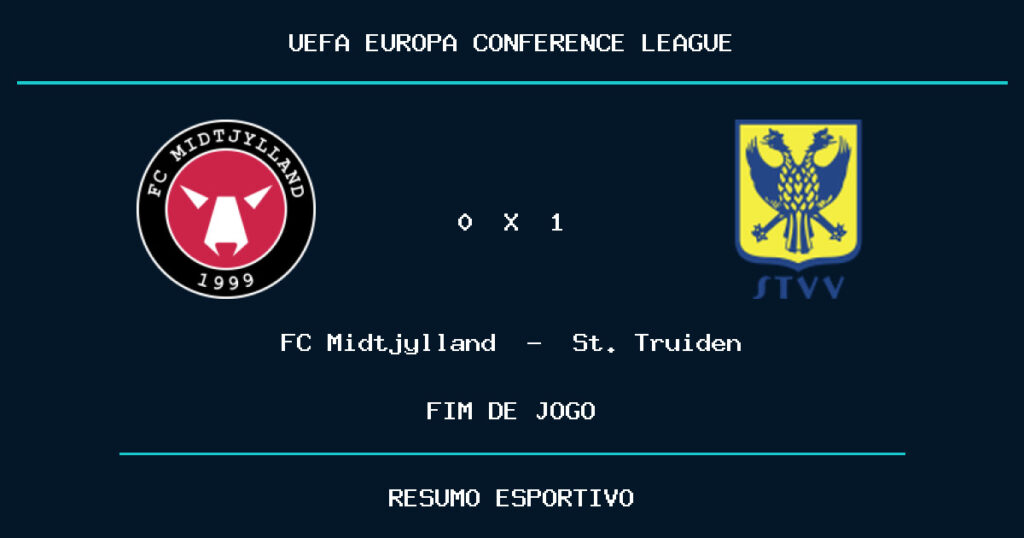 St. Truiden vence FC Midtjylland por 1 a 0