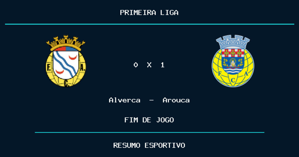 Arouca vence Alverca por 1 a 0