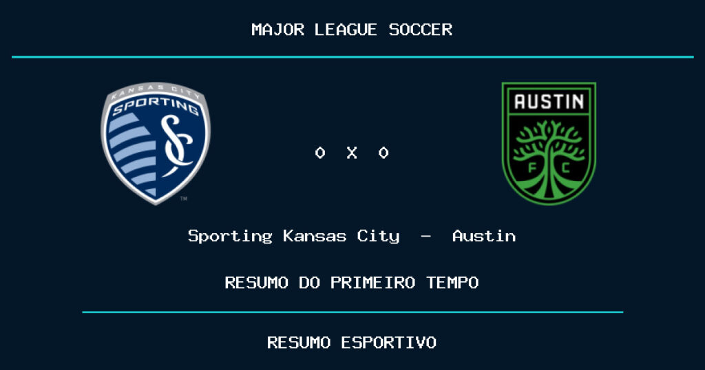 Sporting Kansas City 0 x 0 Austin: como foi o primeiro tempo