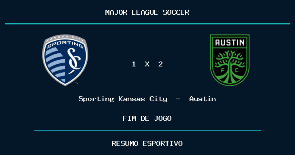 Austin marca no fim e vence Sporting Kansas City por 2 a 1