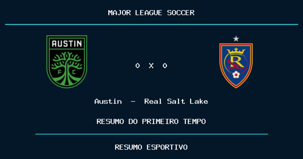 Austin 0 x 0 Real Salt Lake: como foi o primeiro tempo
