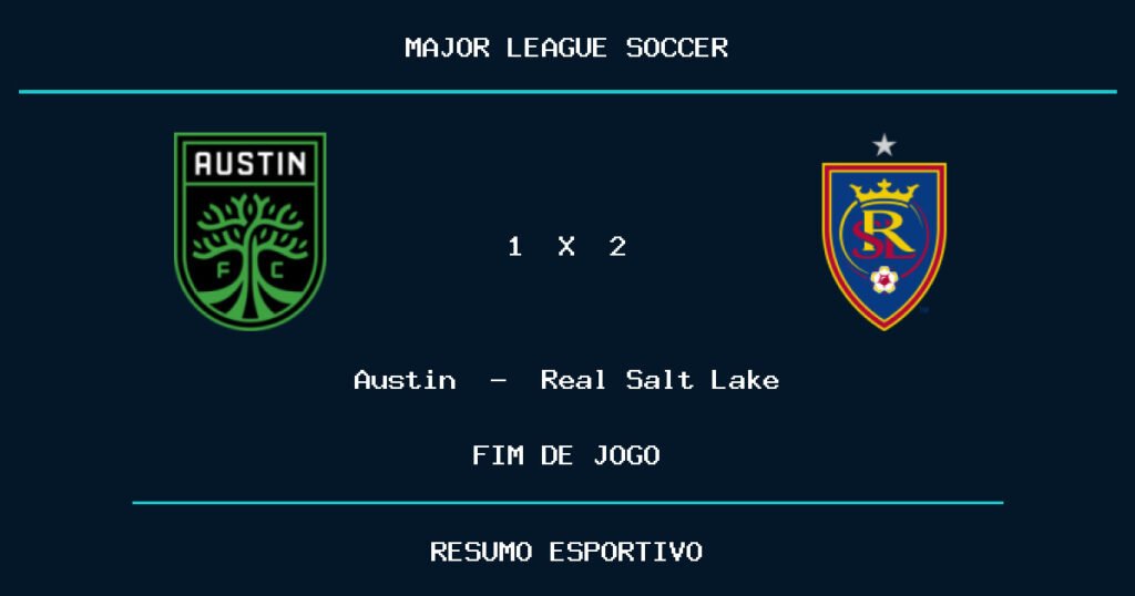 Real Salt Lake reage e vence Austin por 2 a 1